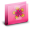 Folder Flower Pink Icon 32x32 png